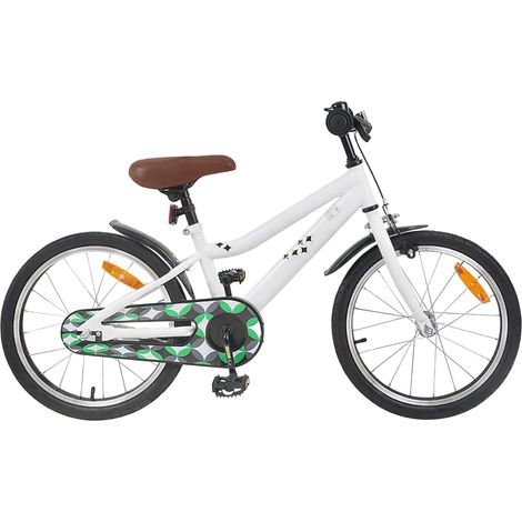 Teenpull – Kinderfahrrad 18 Zoll für 5-7 Jahre alt Weiß (1/5)
