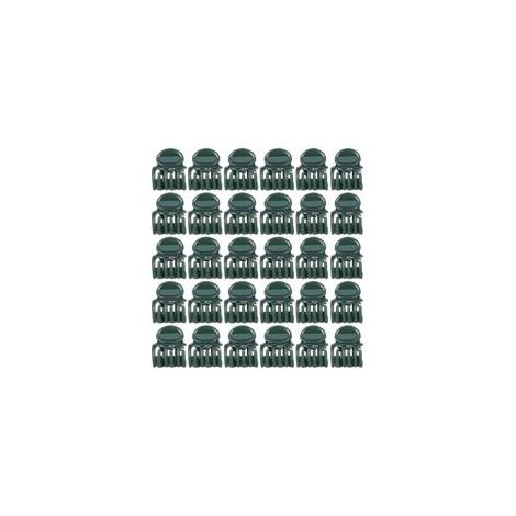 50 clips de support pour plantes, clips pour tomates, clips pour plantes grimpantes, pour la maison, le jardin et les plantes grimpantes (1/5)
