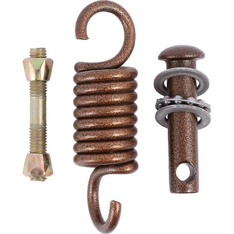 Kit de fixation pour fauteuil hamac, crochet à ressort en alliage robuste avec vis pour accessoires de siège de balancelle d'extérieur (FMY) (1/5)