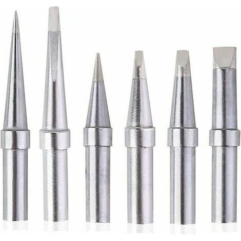 Pointe De Soudure - Pour Stations De Soudure Weller ET - Diamètre De Pointe 0,3 À 4,6 Mm - Lot De 6