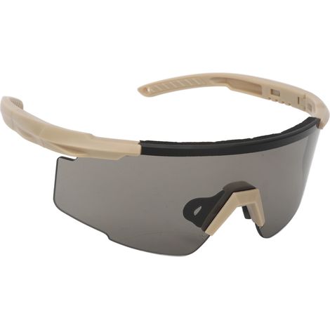 Lunettes de tir anti-buée, protection UV, lunettes militaires avec monture pour myopes, idéales pour le vélo et le ski. (1/5)