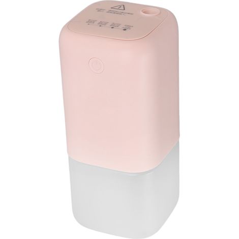 Abnehmbarer Diffusor für ätherische Öle, extrem leise, vollständige Erwärmung und Zerstäubung, 150 ml rosa Luftbefeuchter (1/5)