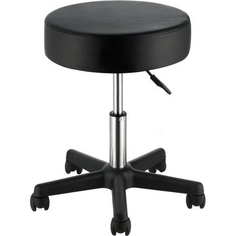 Sgabello Rotondo Altezza Regolabile 460-605 mm Senza Schiena (1/5)