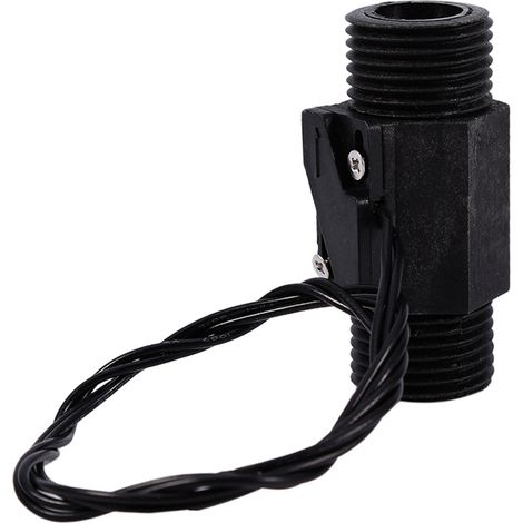 1pc Plastic Water Flow Switch Vertical/Horizontal Water Sensor Magnetic AC 220V (1/5)