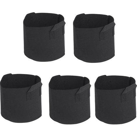 VURAHOME - Sacs de culture pour pépinière, 3 gallons, 5 paquets (1/5)