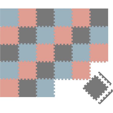 27 Piezas Alfombra Bebé - 30x30 Colchoneta Espuma EVA - Suelo Puzzle para Niños (1/5)