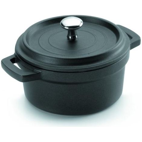 Lacor - Cocotte 16 cm en fonte d'aluminium avec couvercle (1/2)