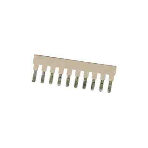 Cavalier au pas de 6.1mm Beige, 10 contacts ( Prix pour 1 )