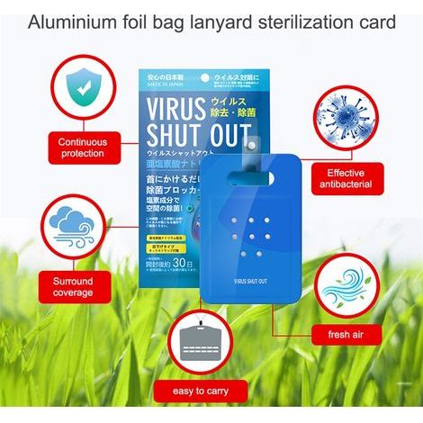 Luftreinigungsabdeckung zum Aufhängen mit Kordel, tragbare Luftfilterkarte für Auto oder Zuhause, 2er-Pack (1/5)