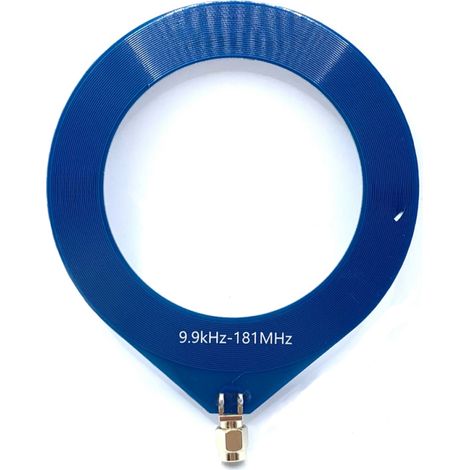 Kompakte BB-Antenne mit großer Bandbreite (9,9 kHz – 181 MHz), ringförmige MW-Kurzwellenantenne, SMA-Schnittstelle, Richtantenne für den Malachite TEF6686 SDR-Empfänger
