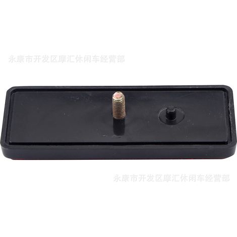 Motorcycle, electric beach buggy, off-road vehicle, bicycle, high reflector square reflector rear mudguard brake warning device (1/5)