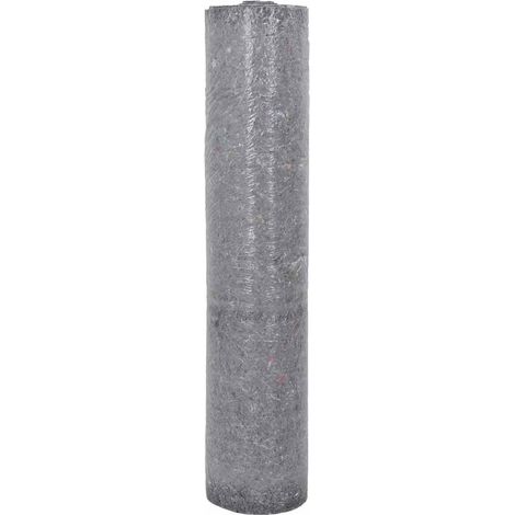vidaXL Telo Protettivo per Pittori Antiscivolo 25 m 280 g/m² Grigio