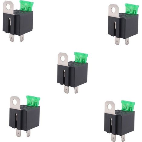 relè per veicoli automobilistici SPST a 4 pin da 12 V 30 A, interruttore normalmente aperto (1/2)