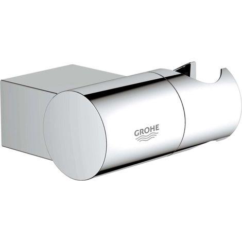Support mural pour douchette – Montage facile – Revêtement chromé Grohe StarLight – Réglable – Garantie 5 ans