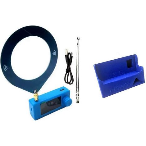 Radio miniature SI4732, bande complète LSB, USB, AM/FM, HF, SW, MW, VHF, portable, écran 1,9 pouce et support 3D inclus. (1/5)
