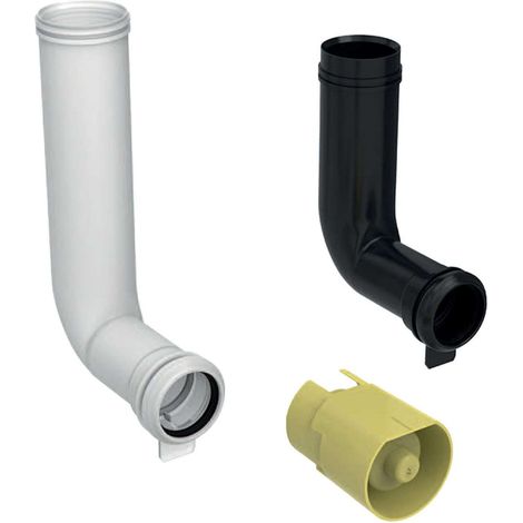 Geberit - Juego de codo de descarga Duofix 243.872.00.2