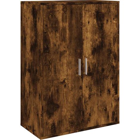 Maison Exclusive - Credenza Rovere Fumo 60x31x84 cm in Legno Multistrato (1/5)