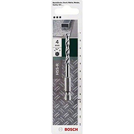 Bosch 2609255141-4 mm di diametro adattatori esagonali per punte di metallo (1/4)