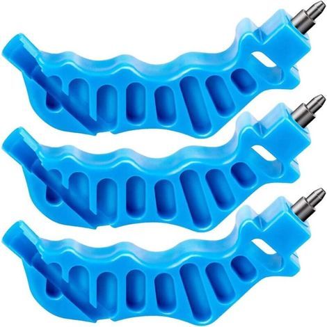 Outil de perforateur de tube goutte à goutte d'irrigation 2-en-1 pour l'insertion d'émetteur d'émetteur de 1/4 pouce 3pcs, outil d'insertion d'irrigation goutte à goutte (1/5)