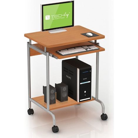 Techly ICA-TB S005 Tischcomputer Schreibtisch Buche