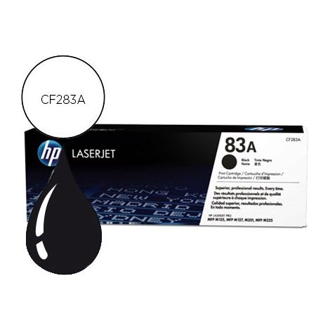HP 83A Black Original LaserJet Toner Cartridge cartucho de tóner 1 pieza(s)