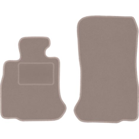 Alfombrillas delanteras para BMW 6 F13 Coupé (2011-2018) beige (1/5)