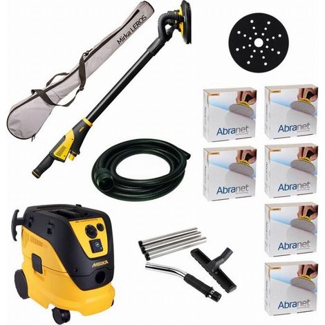 Leros Premium Pack – Leros 950cv – MIRKA – mit Abdeckung – Zubehör – 150 Schleifmittel – KIT1803CDMFR (1/4)