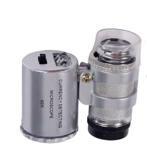 AMXCNOY Mini-LED-beleuchtete Juwelierlupe 60x (1/4)