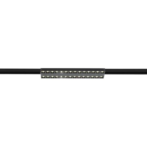 Fixation sur rail 57,4 cm Sight Evo double 3 phases noir 4000K - 1010155