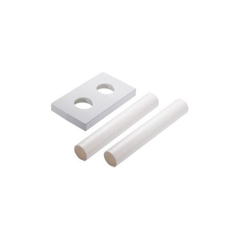 Rosace pour raccordement 50 mm - Blanc RAL 9016