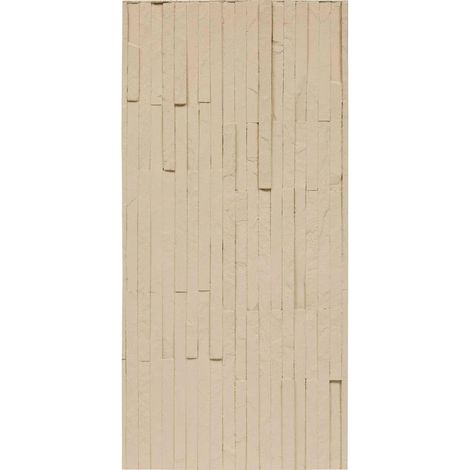 Sticker Effet Pierre "Cary" 28x58cm Beige (1/3)