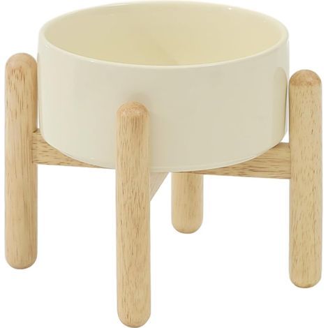 Filiyano – support pour chiens moyens – Gamelle surélevée en céramique avec support pour chiens moyens et grands, gamelle pour nourriture et eau pour (1/5)