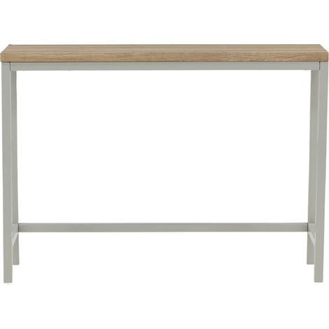 Rise Konsolentisch 30x110 cm Esche dekor, grau.