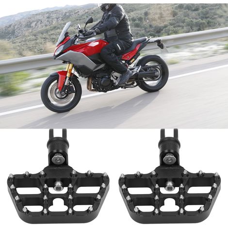 Motorrad-Vorderradfußrasten kompatibel mit BMW F900R/F900XR 2020-2022 (kurz, verstellbar) Silber (1/5)