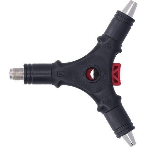 Pince à dénuder de type F trois-en-un, extenseur de câble coaxial, améliore l'efficacité du travail, outil d'installation de type F. (1/5)