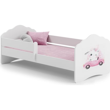 Letto per bambini FALA con ringhiera 160x80 Cat (1/5)