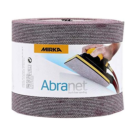 MIRKA ABRASIVE ROLL ABRANET P100 75 MM X 10 MT PCS.1