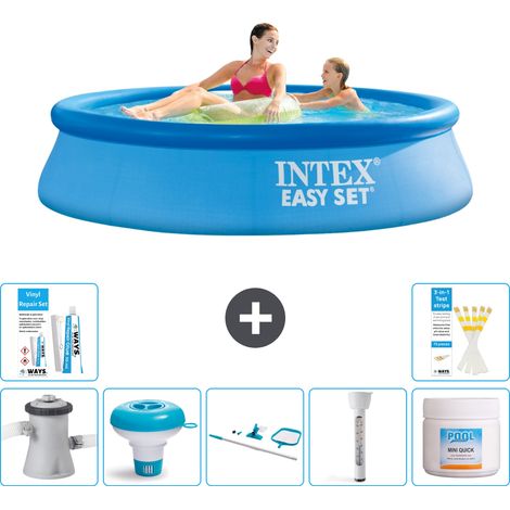 Intex Piscina Easy Set Rotonda - 244x61 cm - 8-pezzi  S22401 (1/5)