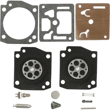 Kit de réparation de carburateur Jeu de Joints de diaphragme pour Husqvarna 340 346 346XP 350 351 357 359 C3EL17 C3EL18 pour Zama RB-122 RB-153 RB-122 Pièces de tronçonneuse Aiguille