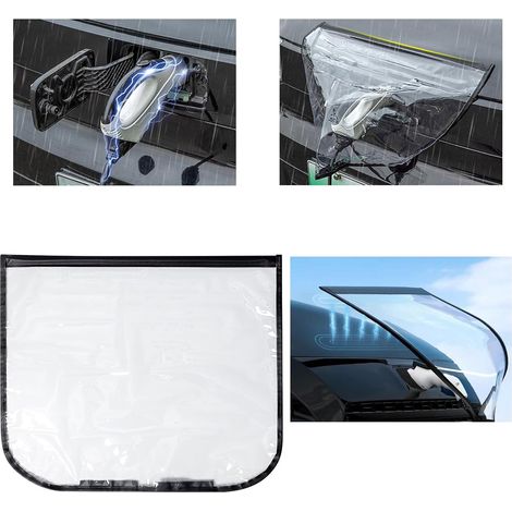 Magnetische Abdeckung für den Ladeanschluss von Elektroautos, wasserdichte Abdeckung für den Ladeanschluss von Elektroautos, Regenschutz für die Ladebuchse, für die meisten Elektroautos. (1/5)