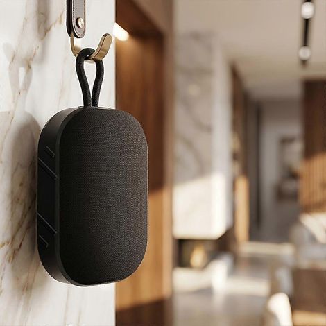 Enceinte Bluetooth portable avec USB/carte TF/radio FM, TWS, batterie rechargeable, idéale pour les fêtes en plein air, la randonnée et les voyages. Un cadeau parfait (1/5)