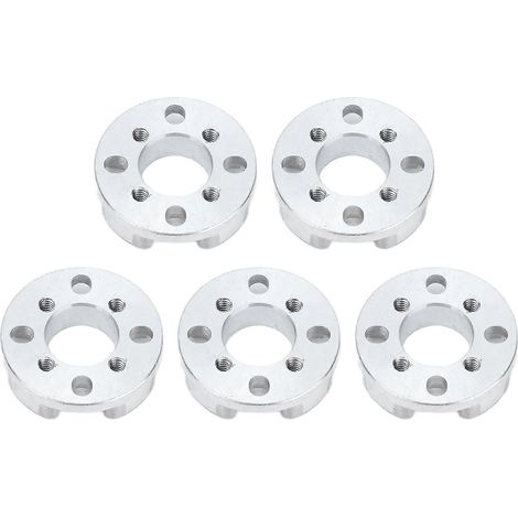 5 Stück Lochmusteradapter aus Aluminiumlegierung, 5-Loch-Nabenadapter für Roboter und technische Ausrüstung 3206-0