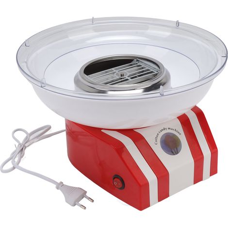 Appareil à barbe à papa électrique automatique pour enfants, machine à confiserie maison en coton, 220-240V UE (1/5)