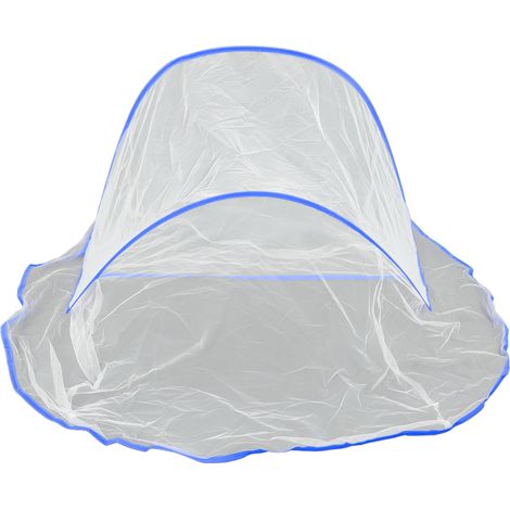 Moustiquaire extérieure légère portable pliable pour camping maison bleue (1/5)