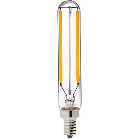 Bombillas LED tubulares de 2 vatios, casquillo T20, compatibles con lámparas colgantes LED Edison, luz blanca cálida 2700K, paquete de 5 unidades. (1/5)
