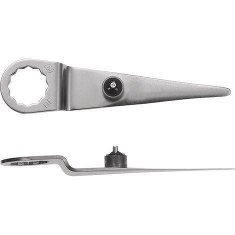 Fein 2x Schneidmesser Z-Biegung SuperCut gerade mit TA 58 mm - 63903097018 (1/2)