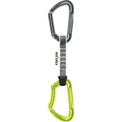 Edelrid Pure Wire 10 cm Quickdraw - Ardesia/Oasi 1 pezzo