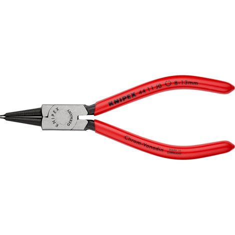 KNIPEX 44 11 J0 Pince pour circlips pour circlips intérieurs d'alésage gainées en plastique atramentisée noire 140 mm