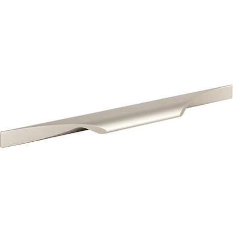 Poignée de meuble 596 mm profil Tende poignée aluminium tiroir armoire porte meuble quincaillerie placard cuisine chambre, aspect inox (1/4)