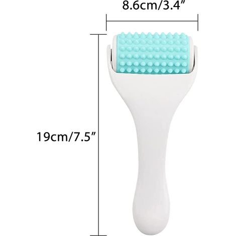 Rouleau de massage anti-cellulite en silicone, masseur anti-cellulite portable, rouleau musculaire pour les fascias, masseur manuel pour le corps entier (1/5)